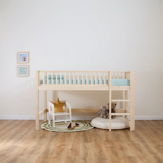 Letto a soppalco mezza altezza evolutivo zero+ Up