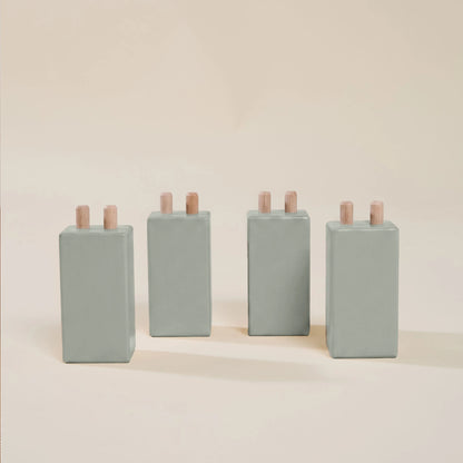 Kit Piedini bio paint per letto evolutivo zero+ Felce