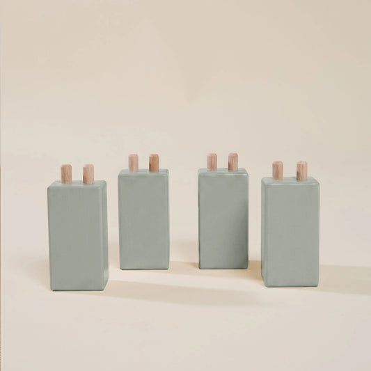 Kit Piedini bio paint per letto evolutivo zero+ Felce