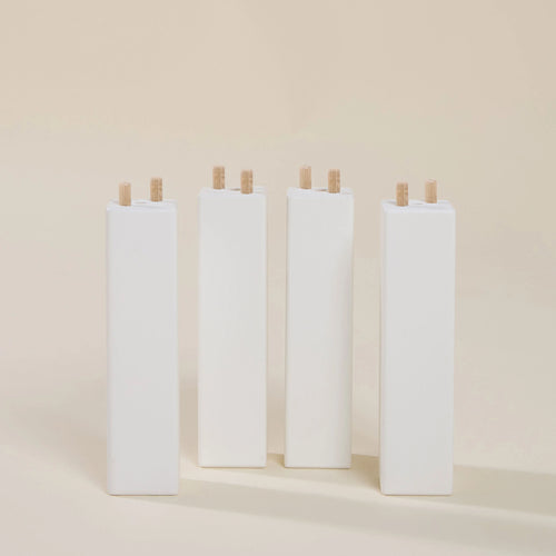 Kit PiedOni bio paint Bianco per letto evolutivo zero+