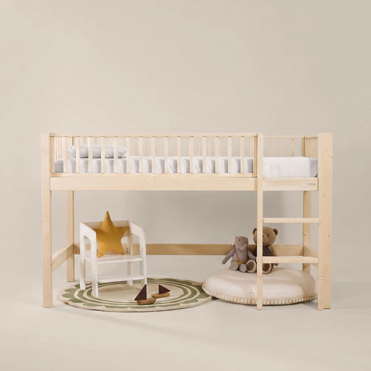 Letto a soppalco mezza altezza evolutivo zero+ Up