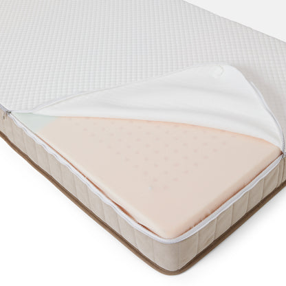 materasso per bambini anallergico in schiuma per lettino evolutivo montessoriano sfoderabile con comoda zip