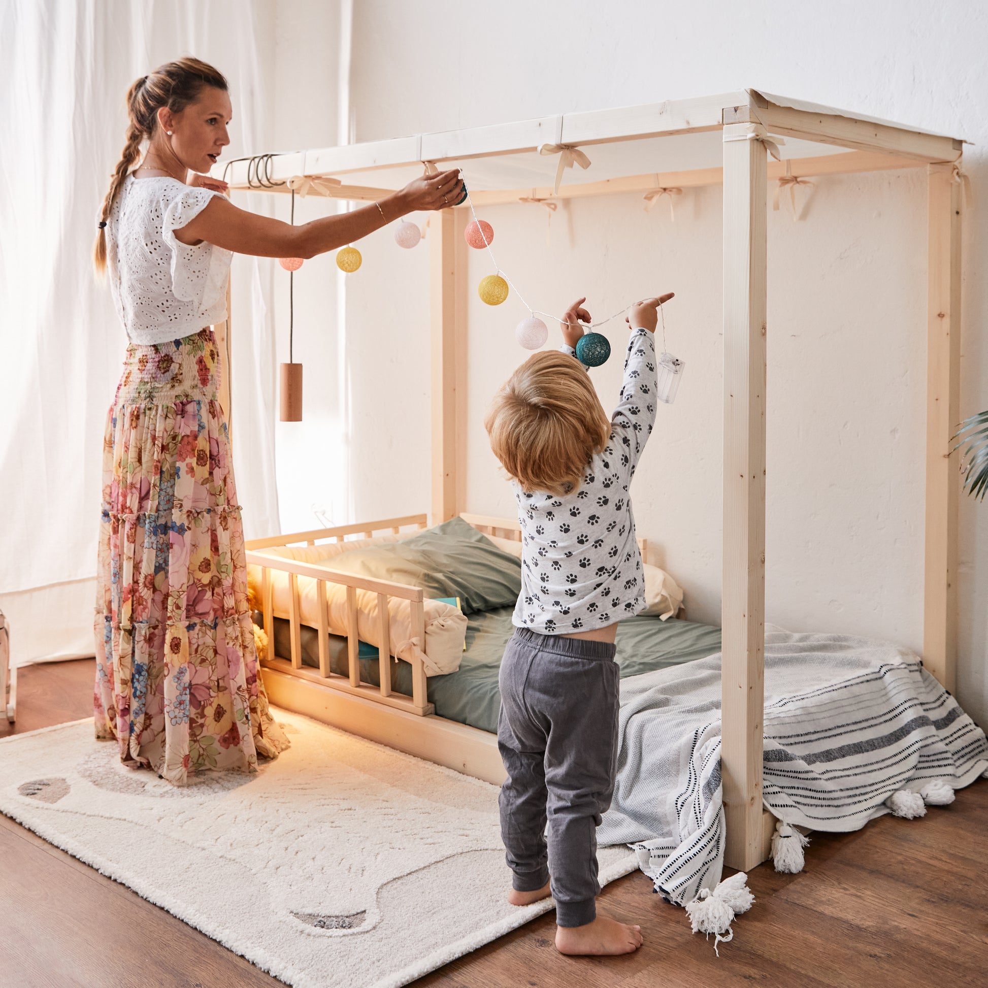Need Sleep letto montessori per bambini 160x80 cm : : Prima  infanzia